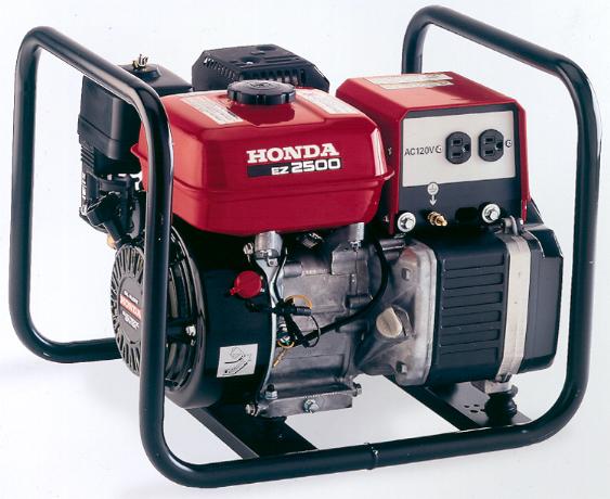 Ez 2500 watt honda generator